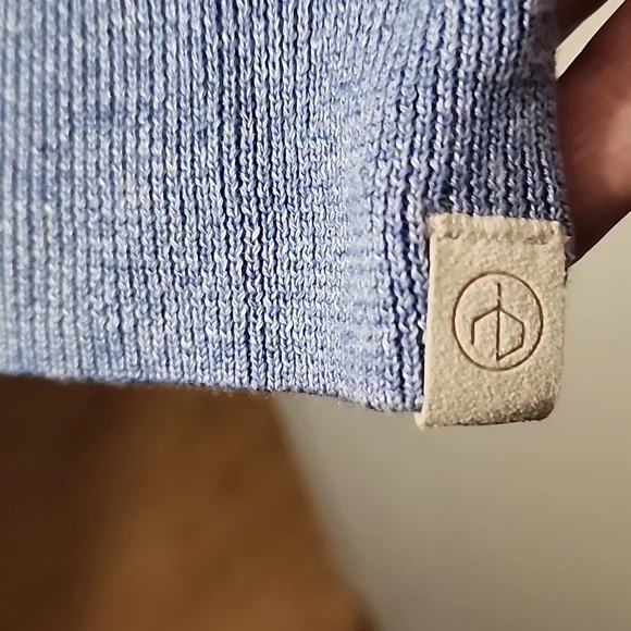 rag & bone Small Extra Fine Wool and Linen Blend Crewneck Sweater Perfect Cond.
